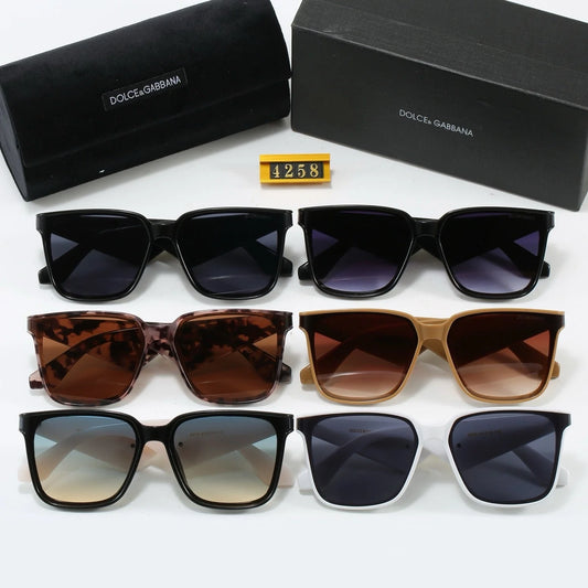 6 colors of fashionable and popular triangle-leg sunglasses 4258