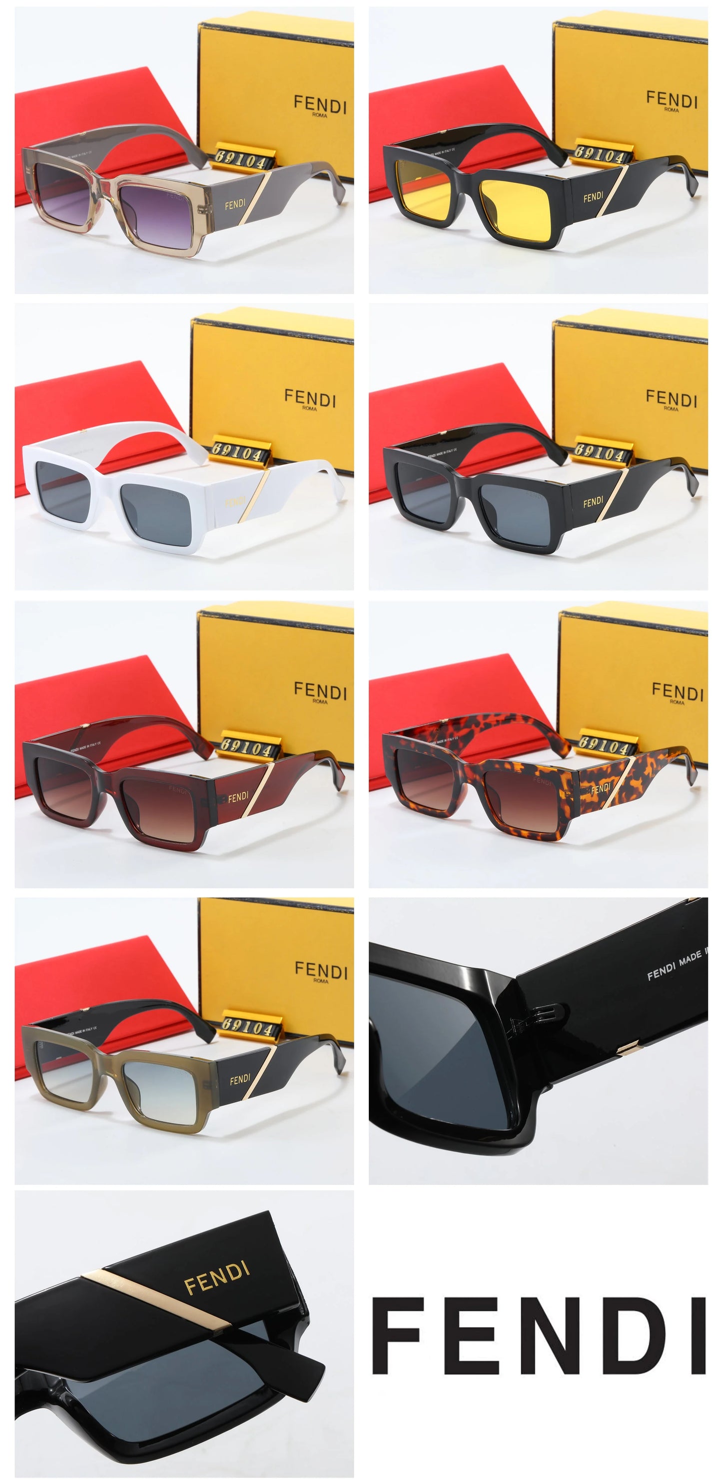 7 colors Very beautiful new sunglasses 69104