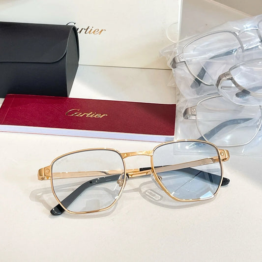 metal clear sunglasses