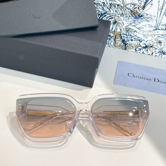 New full frame transparent high value sunglasses