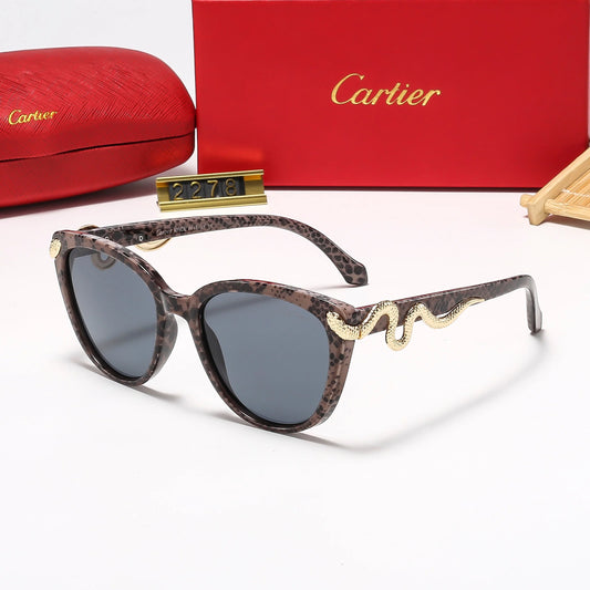 7 colors golden snake logo hot sunglasses