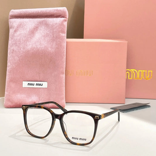 Transparent full frame glasses