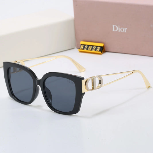 6 colors new style metal temple hot sunglasses 82023