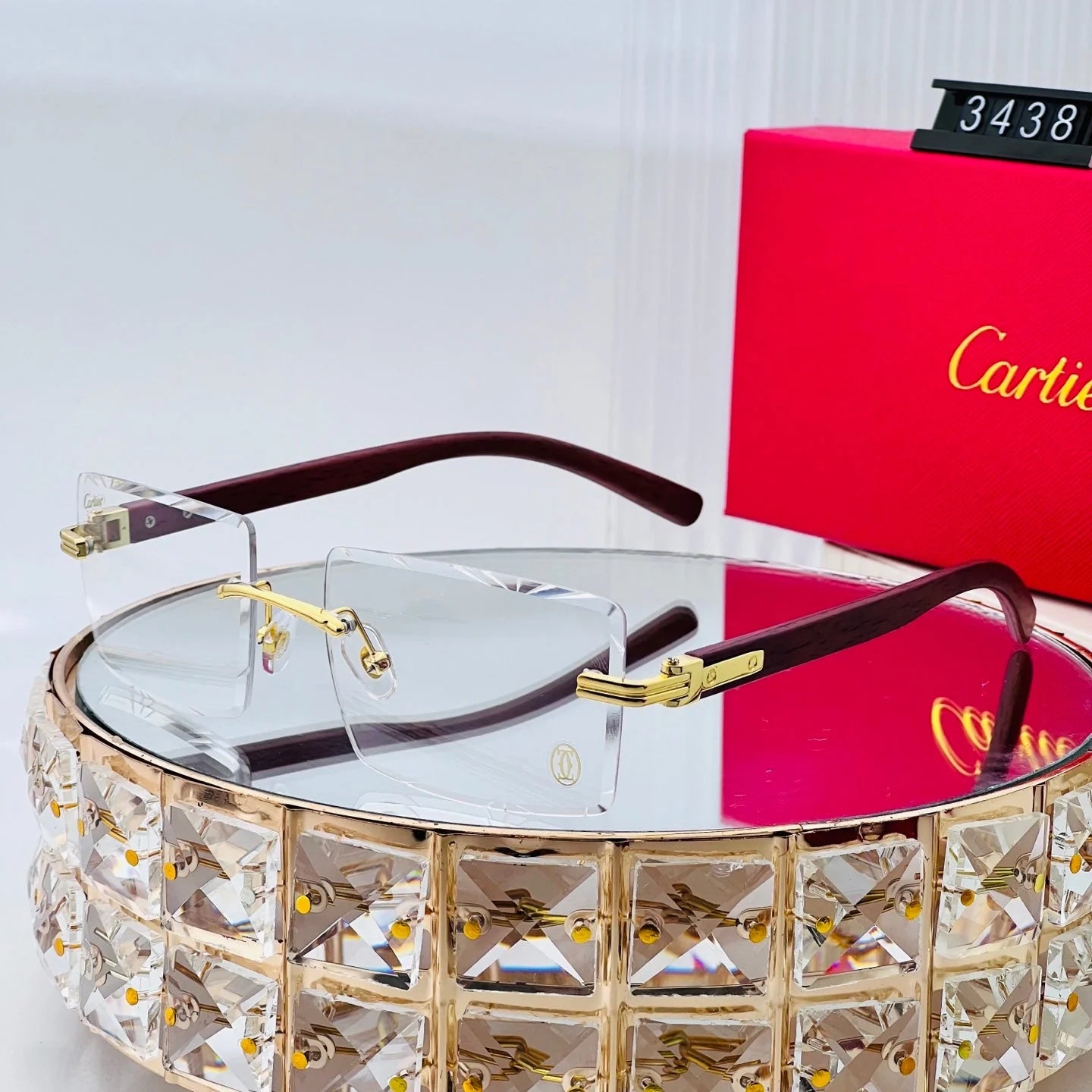 5 colors fashion sunglasses 3438