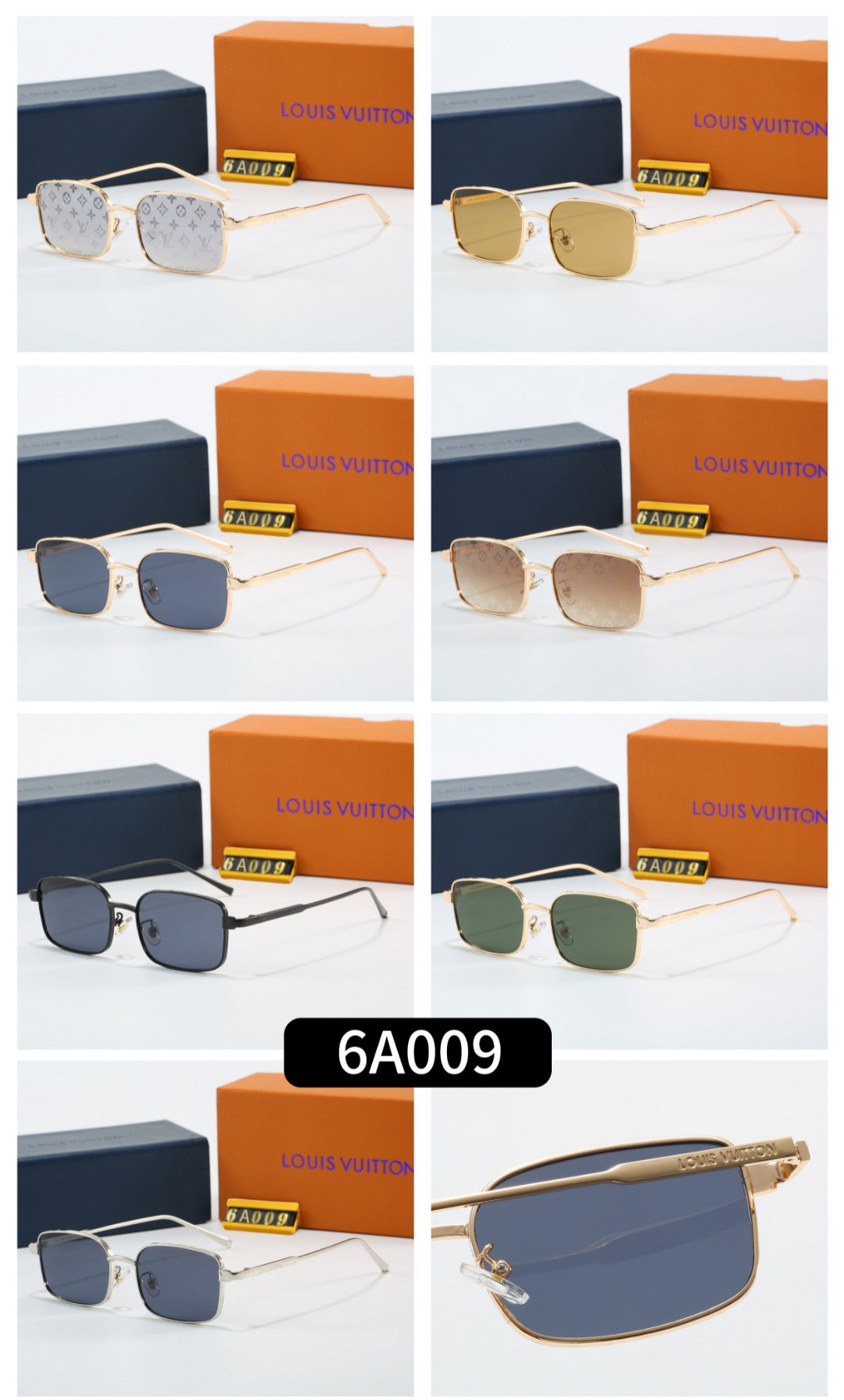 Fashion hot 7 color sunglasses 6A009