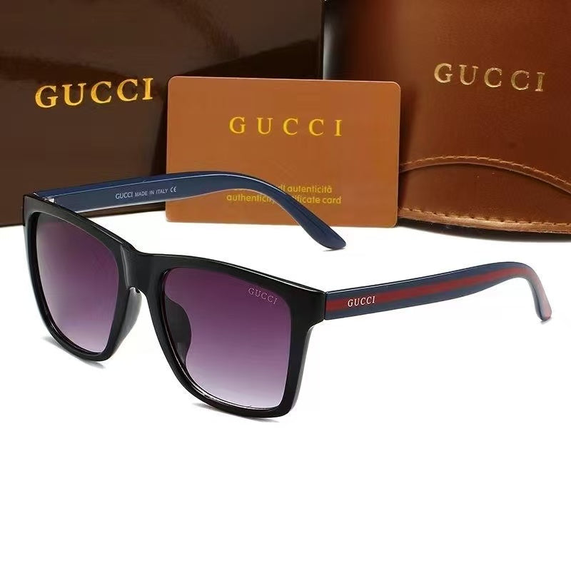 Retro-style trendy casual sunglasses