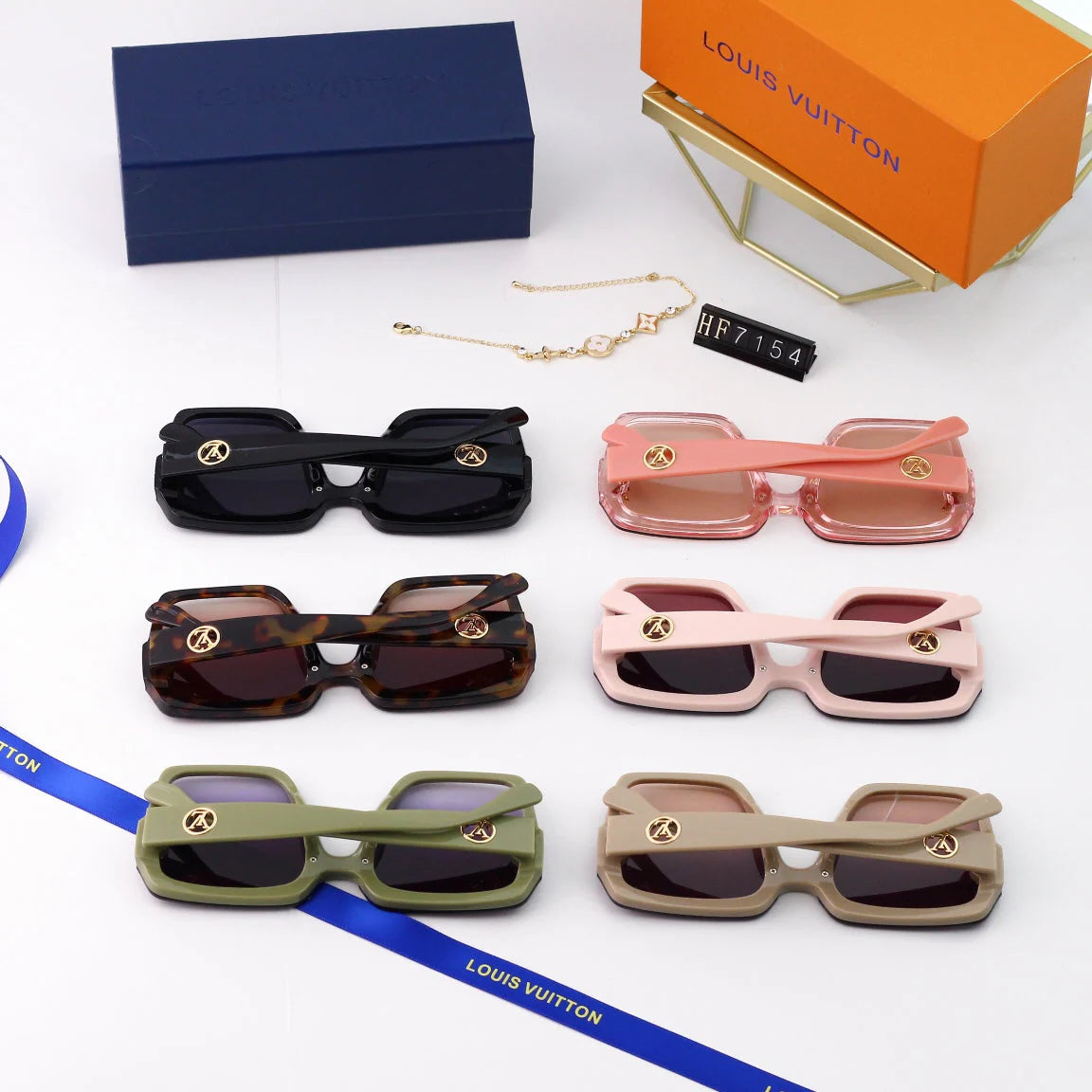 6-color ultra-light frame sunglasses 7154