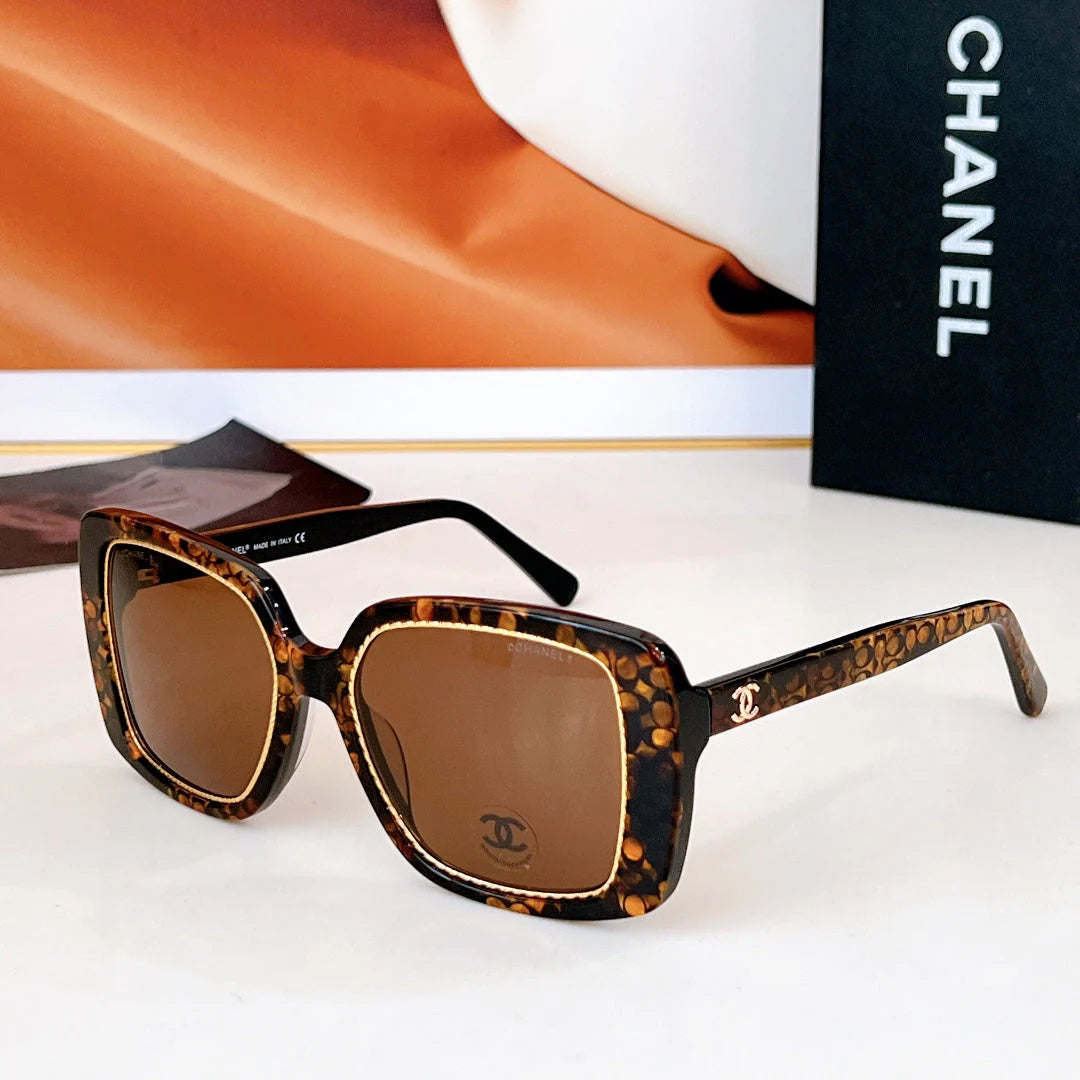 Square anti-glare sunglasses