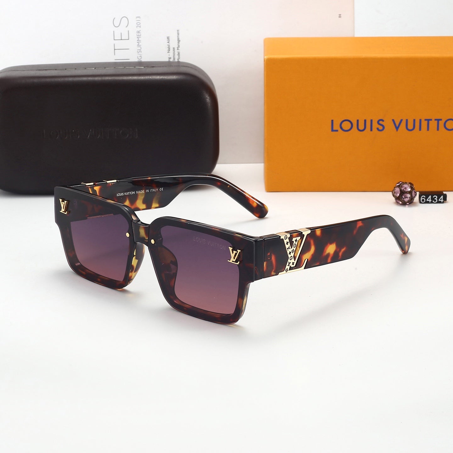 Fashion hot 6 color sunglasses 6434