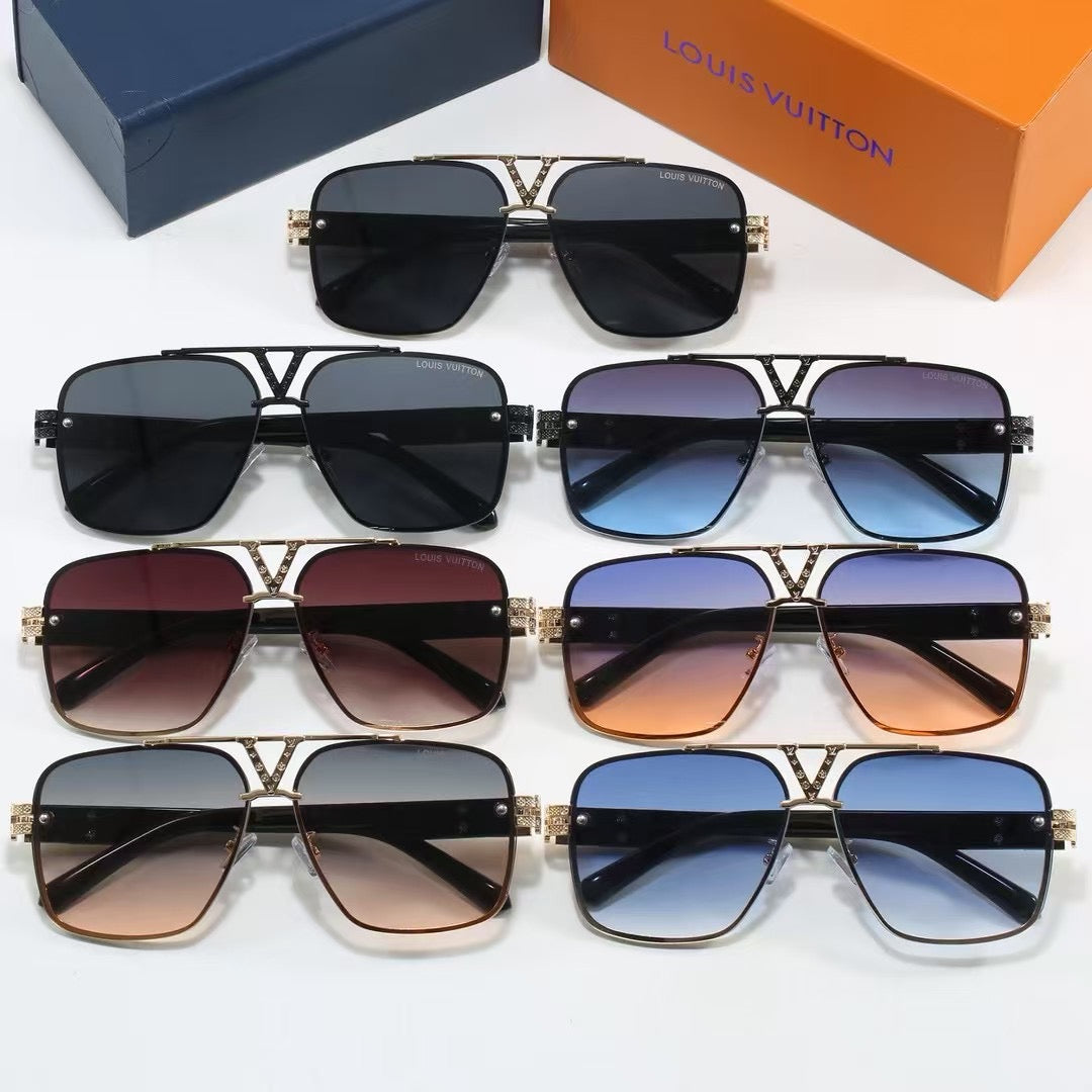 Fashion hot 7 color sunglasses 112414