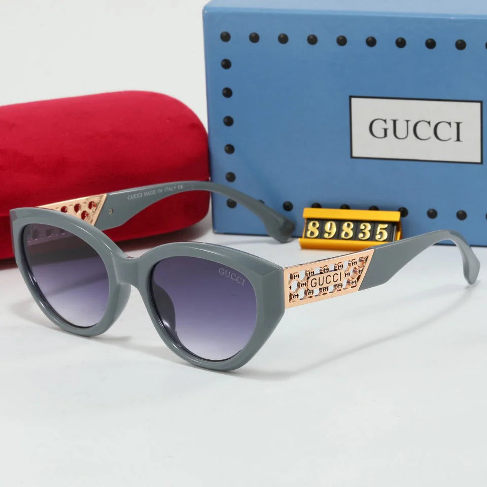 Retro Hollow Metal G Sunglasses