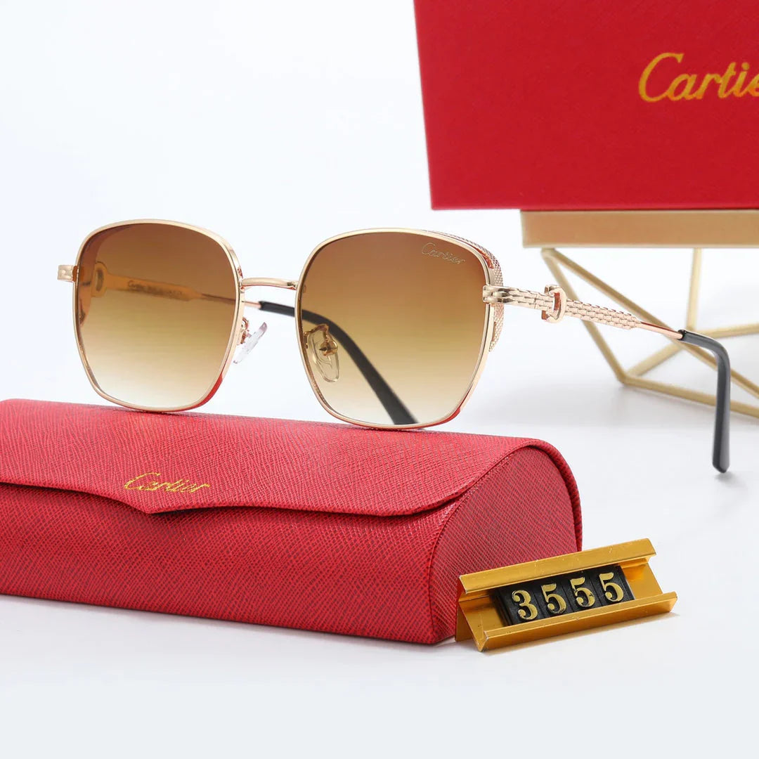 5-color fashion CA letter sunglasses polarizer