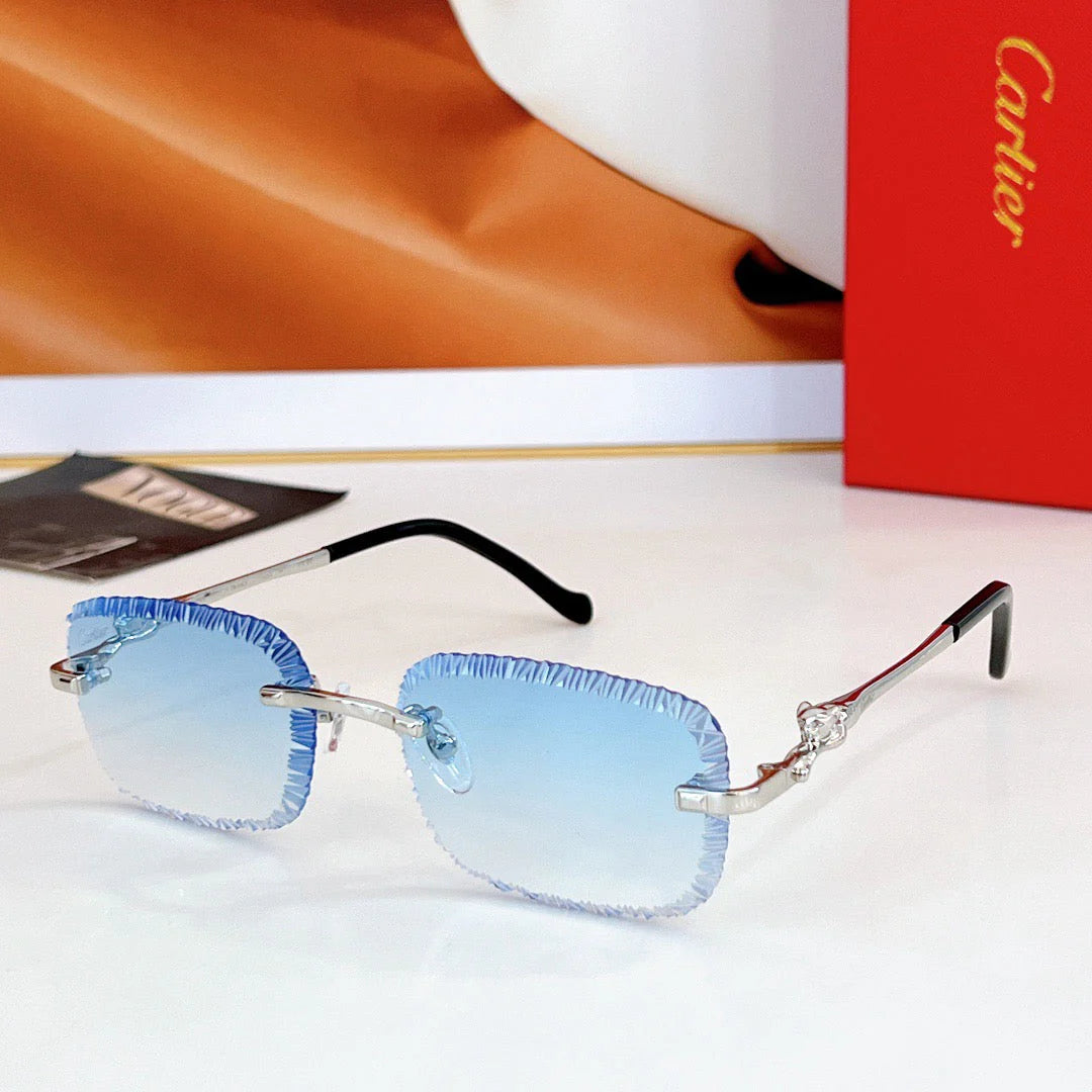 2025 new diamond-cut sunglasses, no UV discoloration