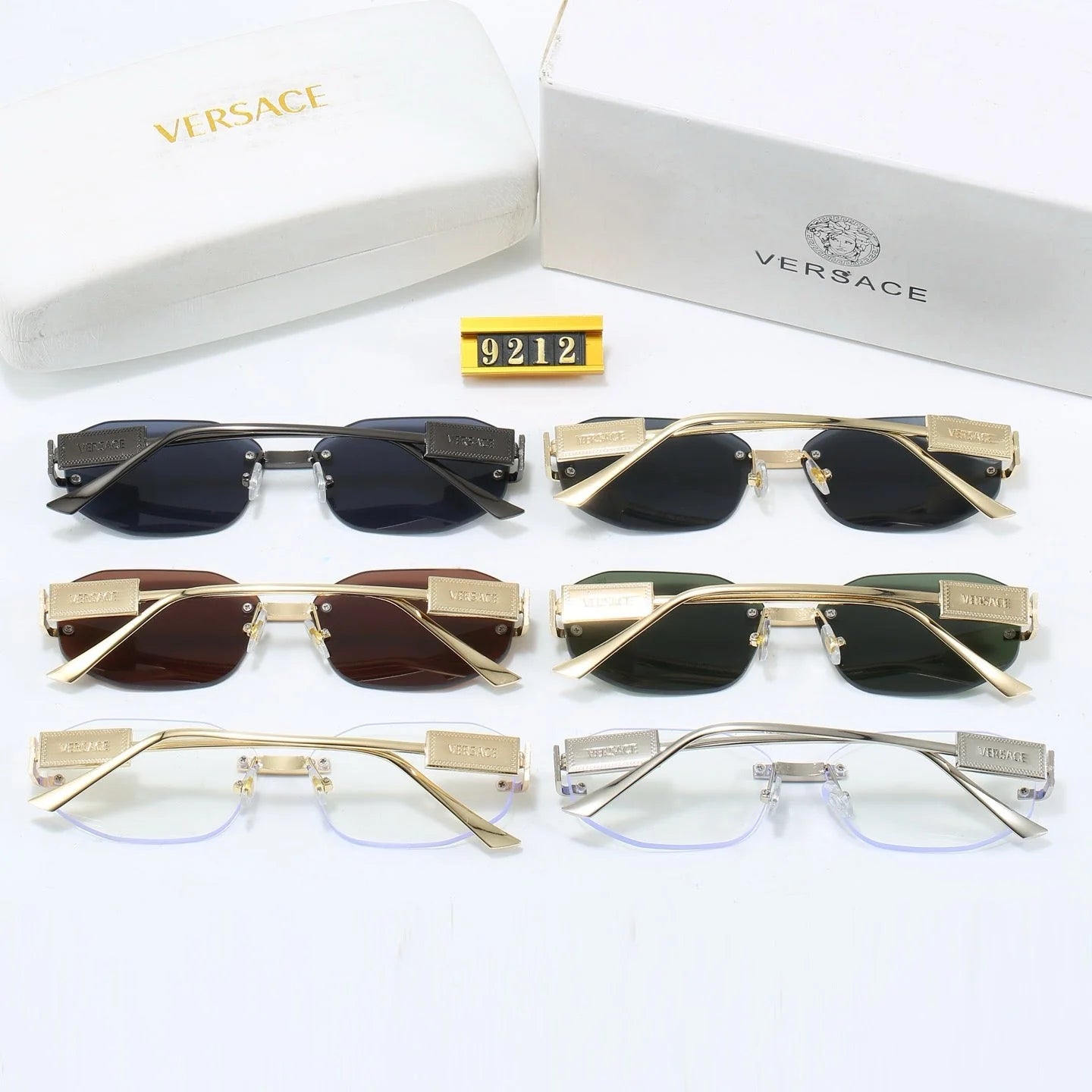 6 colors of trendy sunglasses 9212