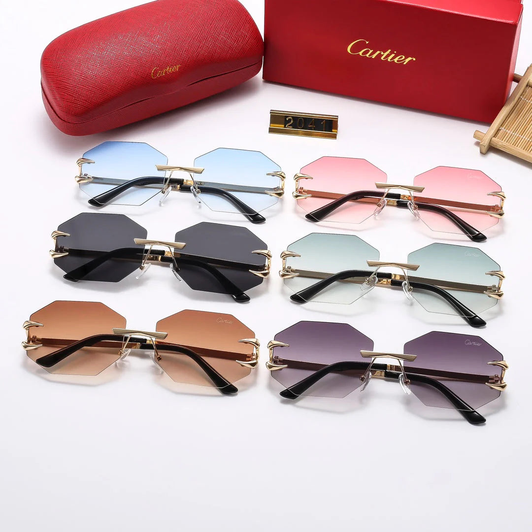 6 colors fashion sunglasses 2040