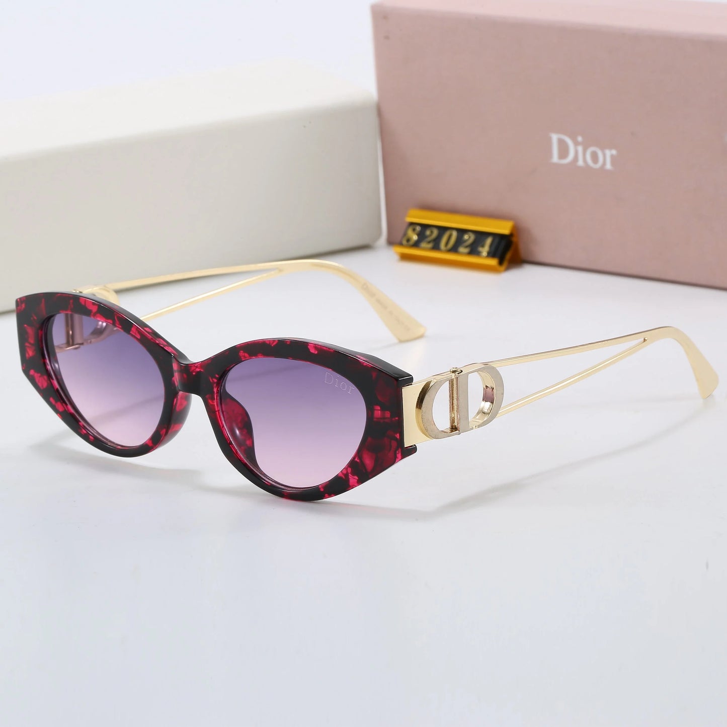 New Cat Eye Small Frame Sunglasses