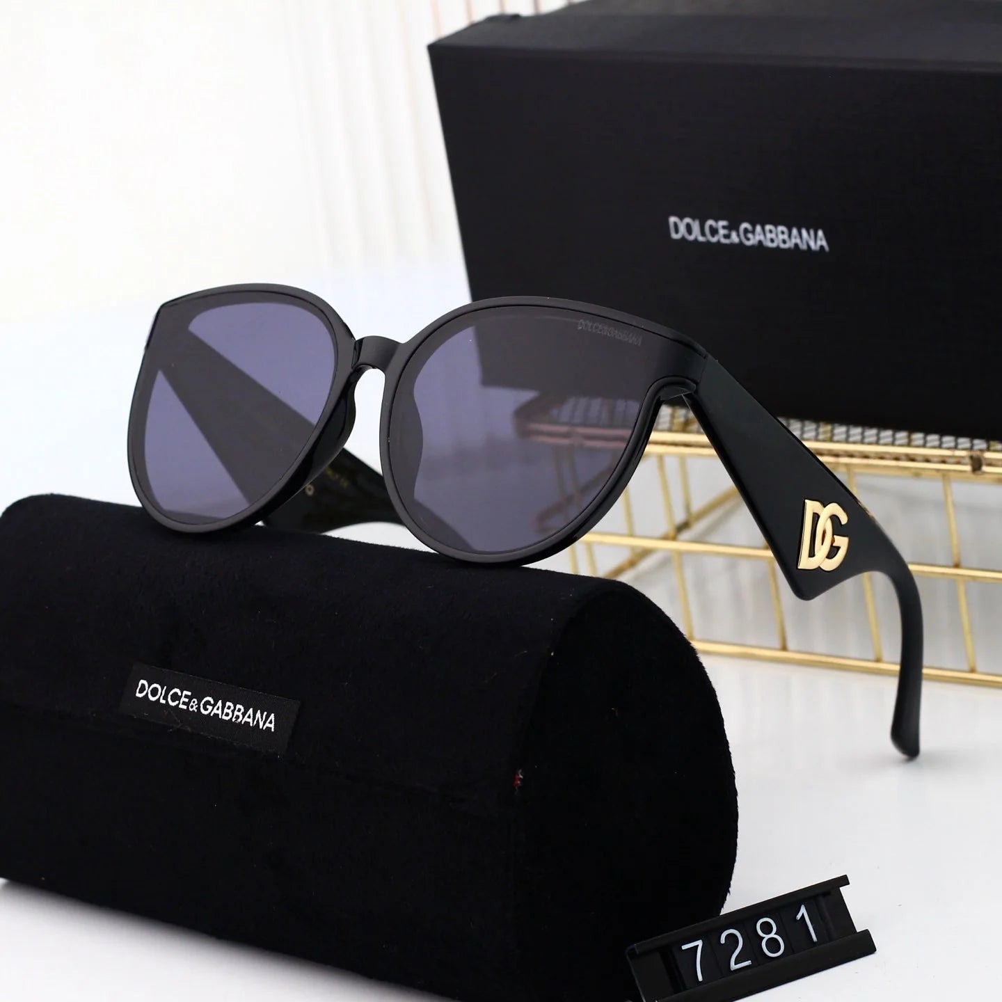 HD lens full frame sunglasses 7281