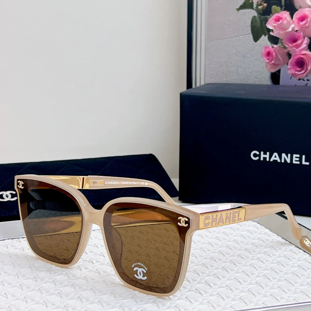 Large Frame Cat Eye Gradient Sunglasses