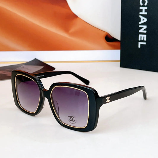 Square anti-glare sunglasses