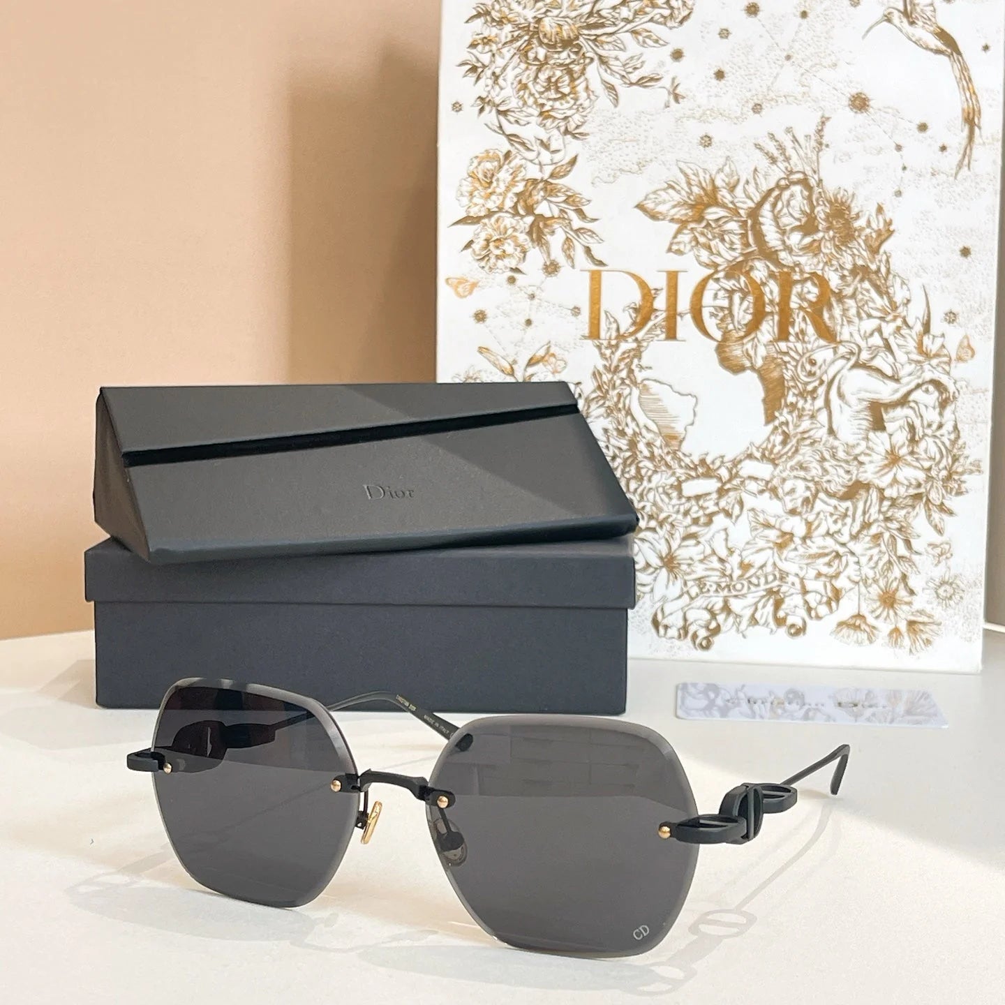 7 colors frameless sunglasses