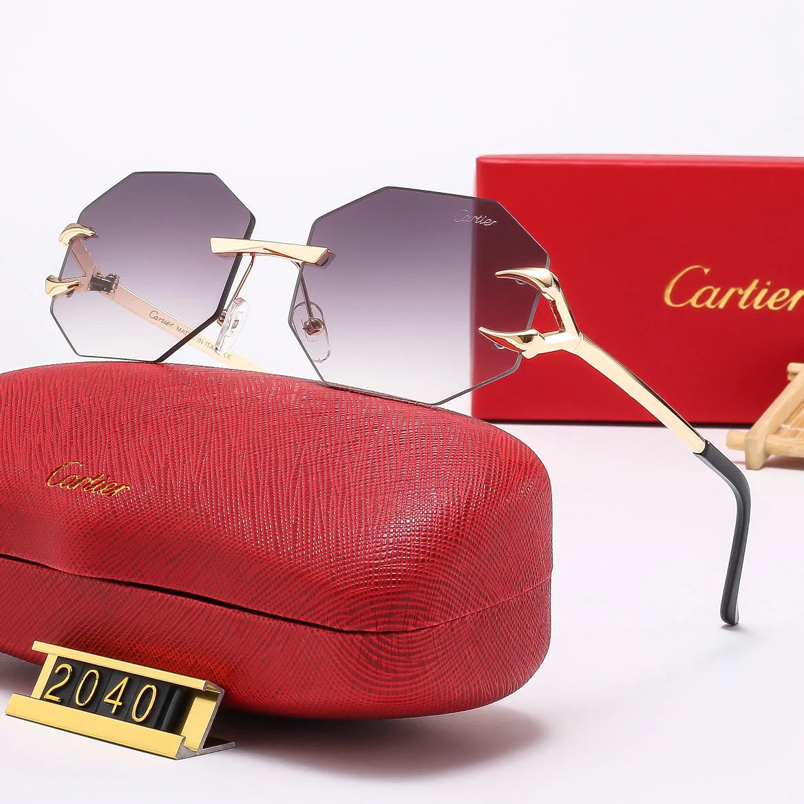 6 colors fashion sunglasses 2040