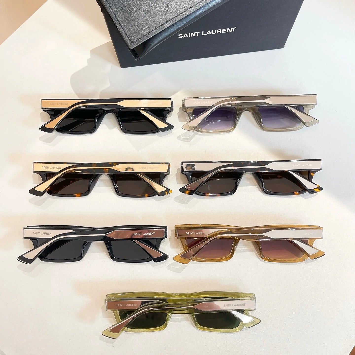 New full frame square sunglasses