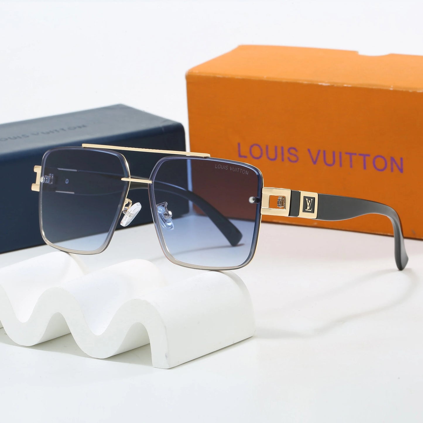 7 colors new metal frame sunglasses