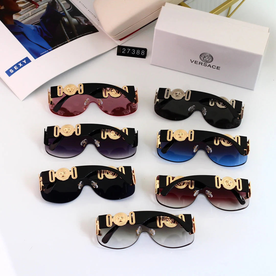 7 colors popular high-definition lens frameless design sunglasses 27388