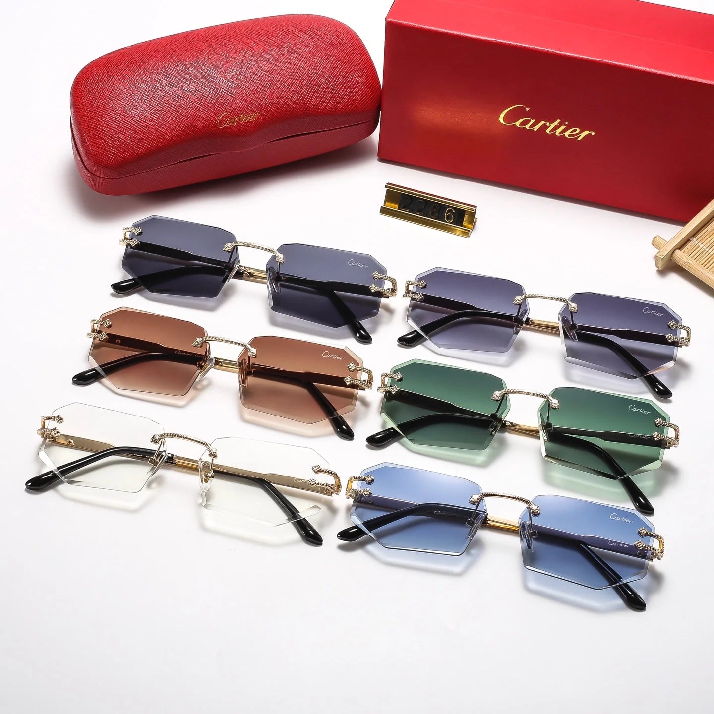 6 colors fashion sunglasses 2287