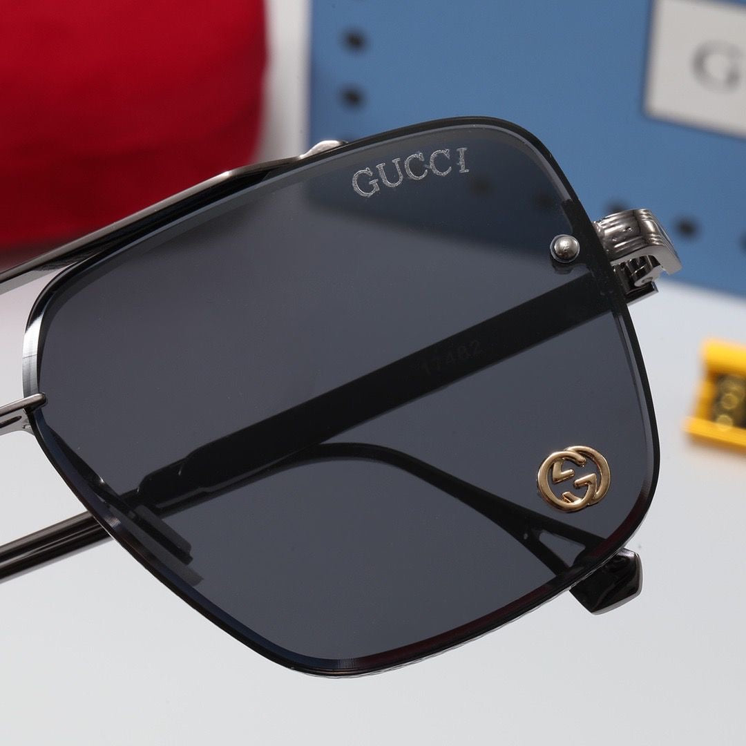 UV-protective travel glasses, trendy retro sunglasses