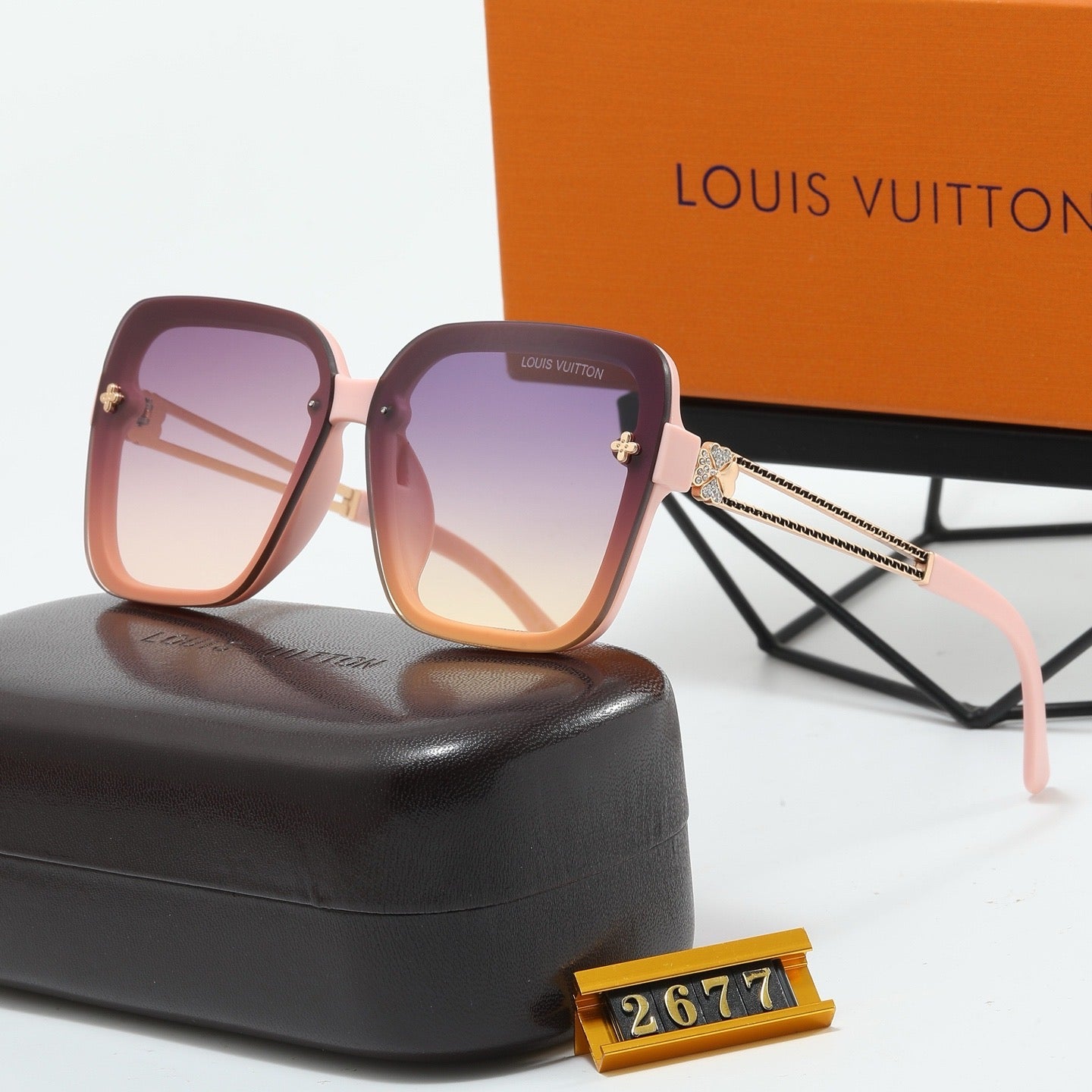 Fashion hot 4 color sunglasses 2677