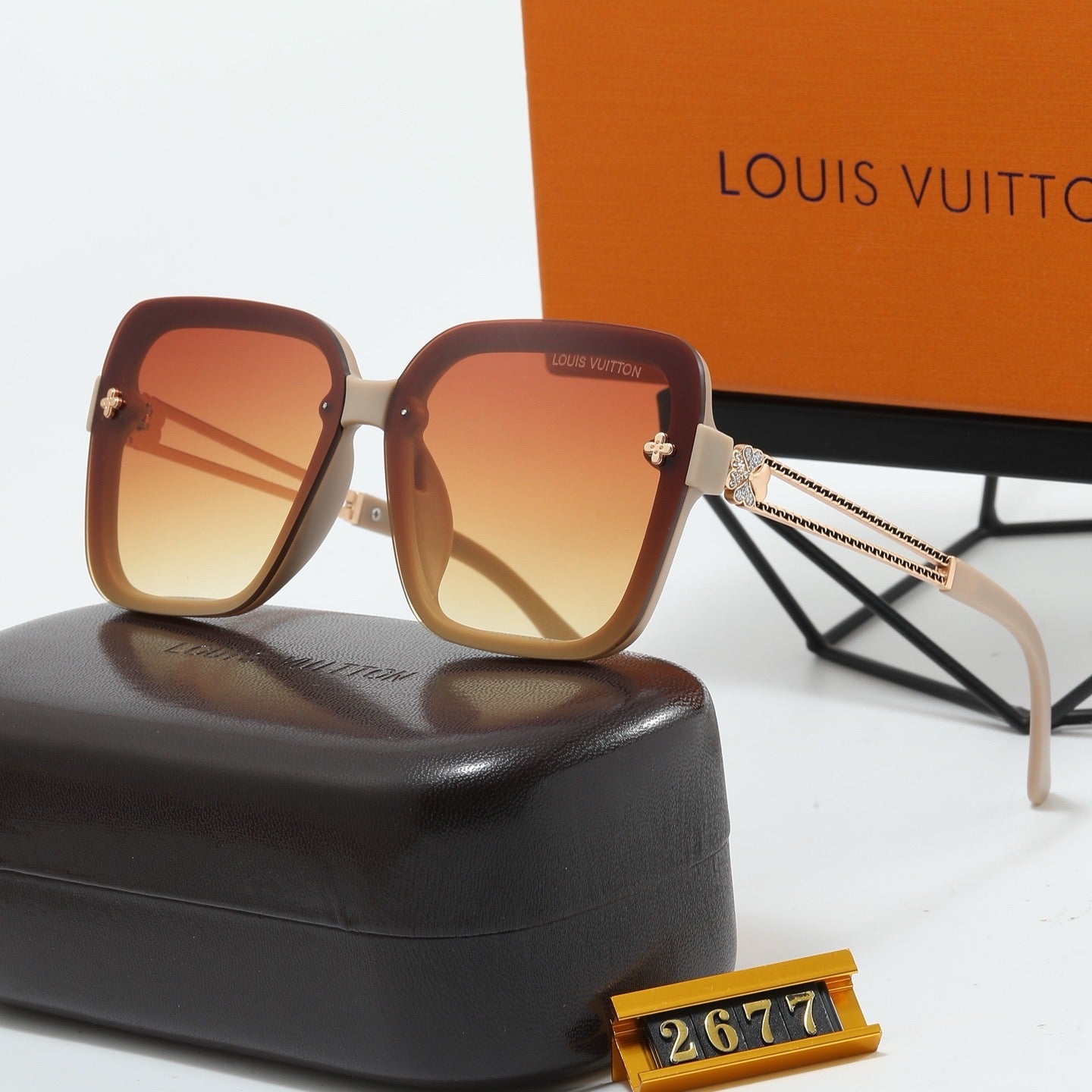 Fashion hot 4 color sunglasses 2677