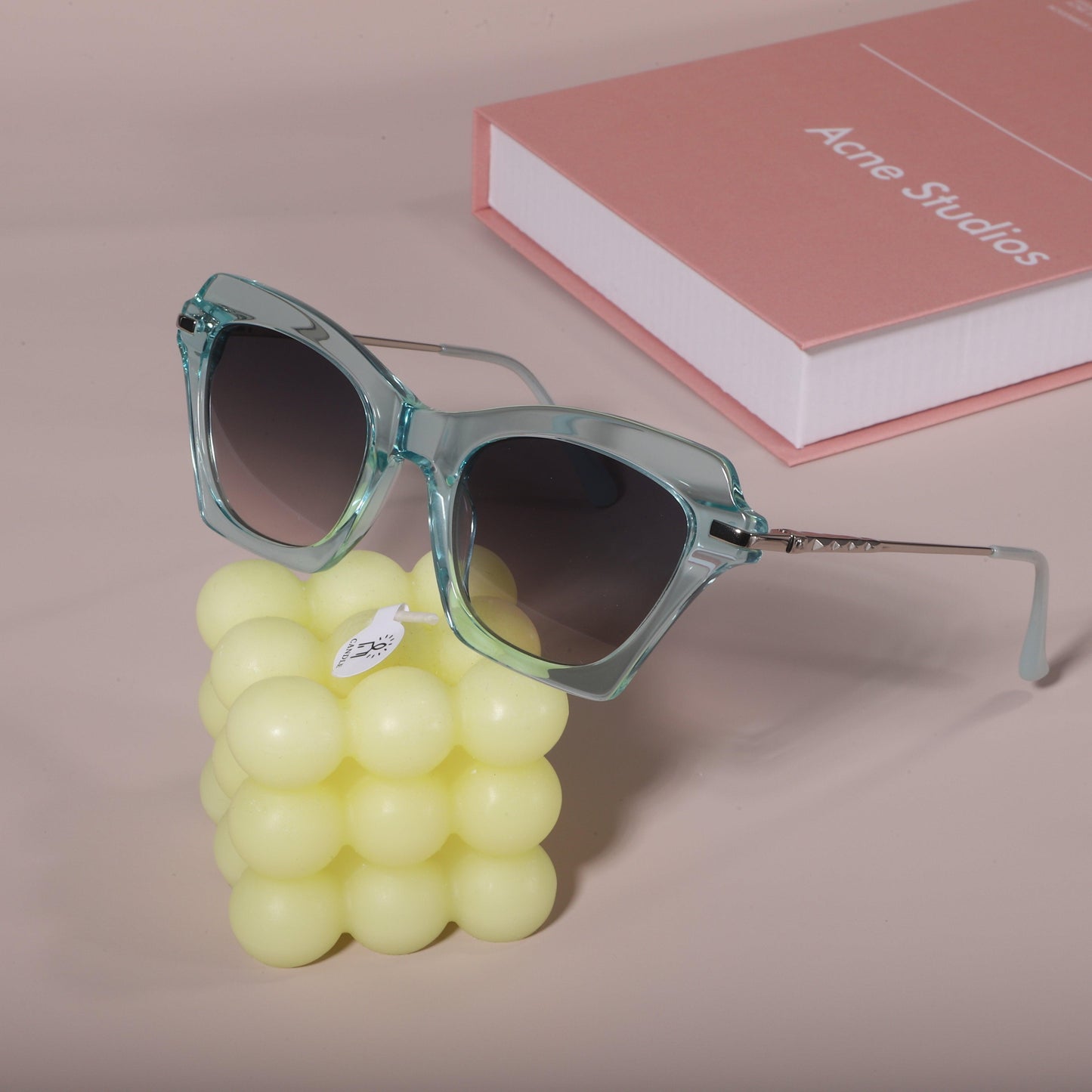 Rainbow Metal Frame Legs Sunglasses